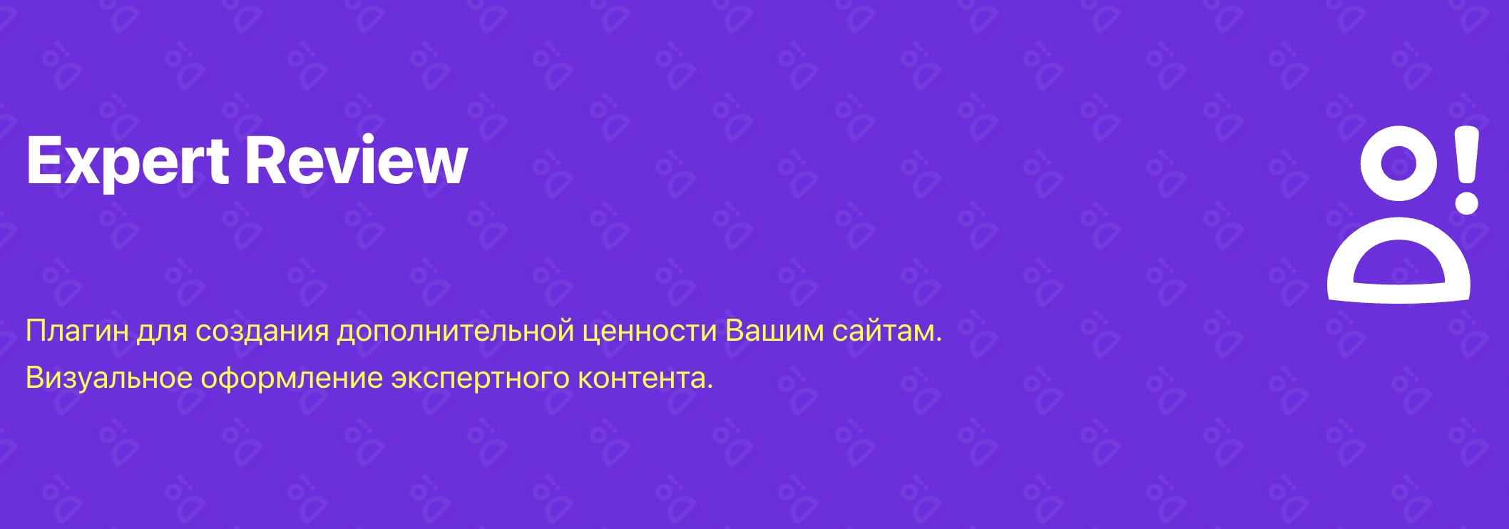 Expert Review для WordPress