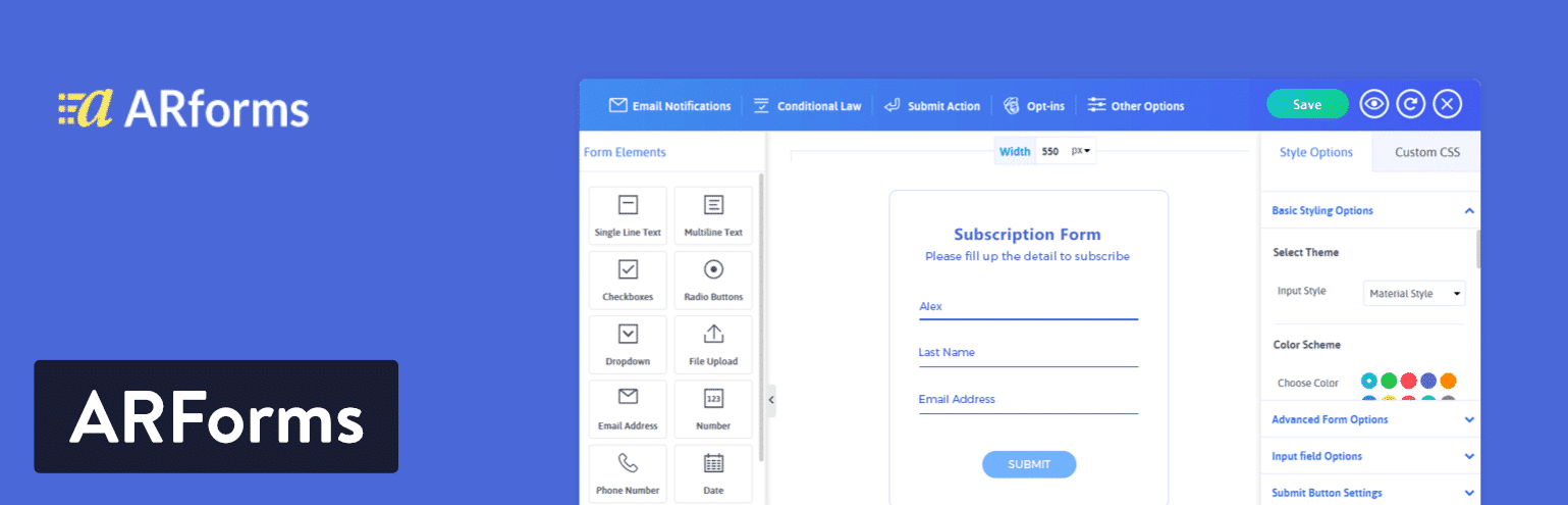 Многофункциональный WP модуль ARForms