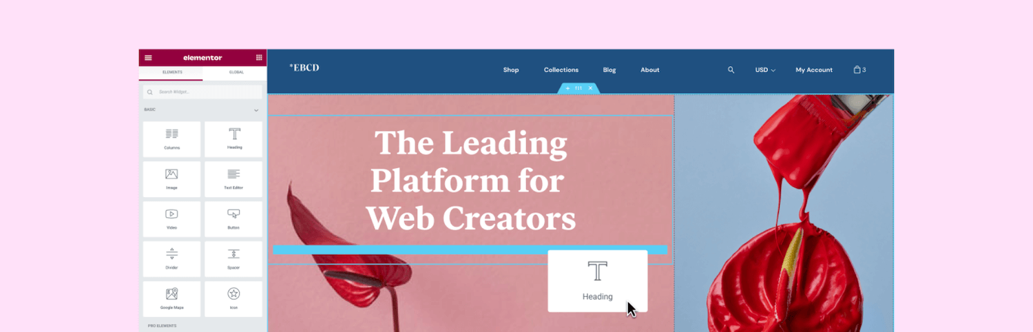 Конструктор Элементор для WP