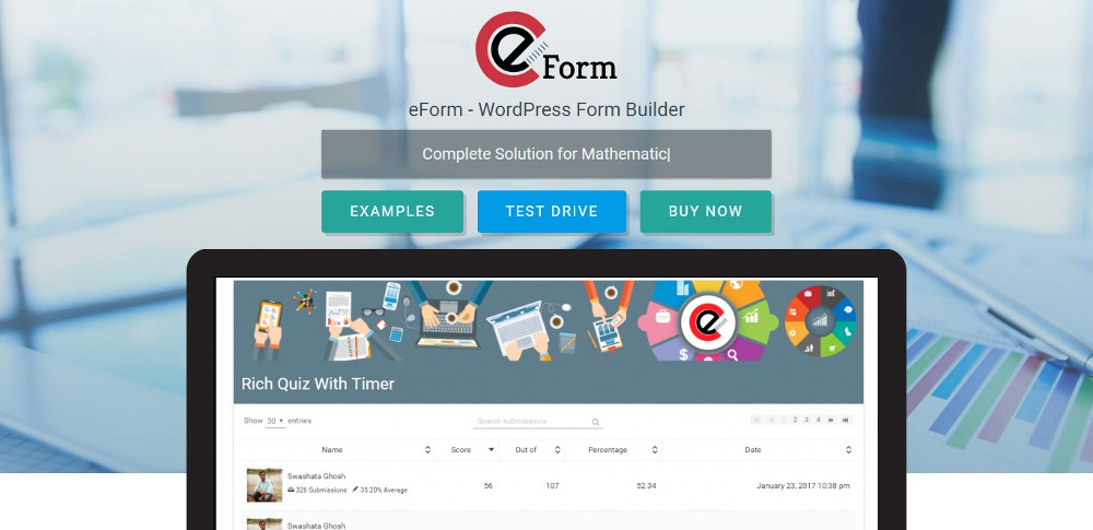 Премиальный билдер викторин eForm