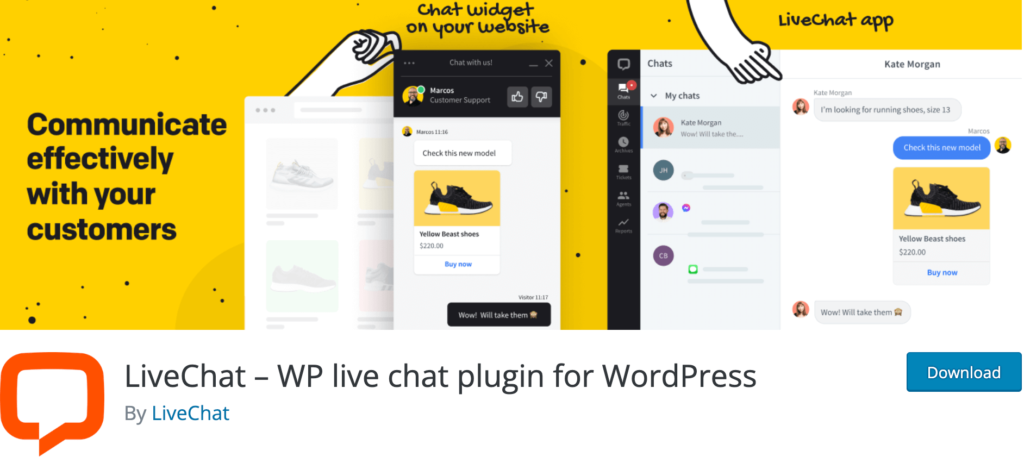 Чат для сайта WP