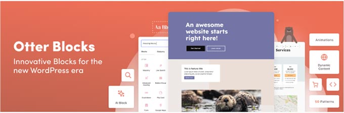 Gutenberg Blocks and Template Library от Otter