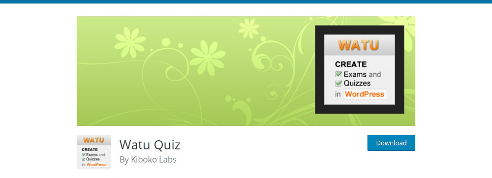 Многоцелевой Watu Quiz
