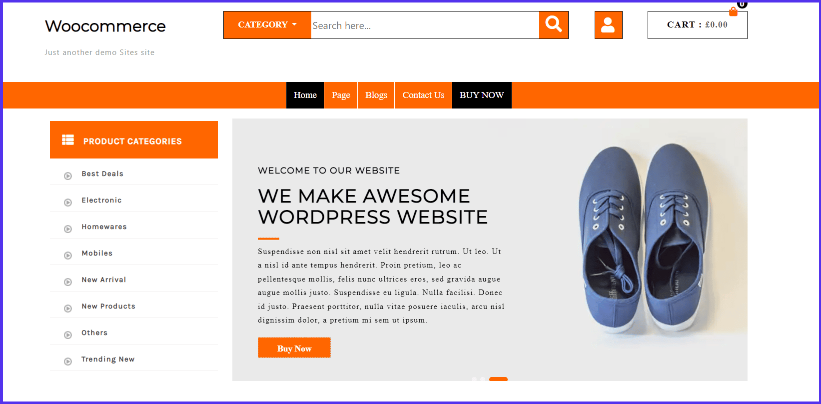 Advance Ecommerce Store c WooCommerce