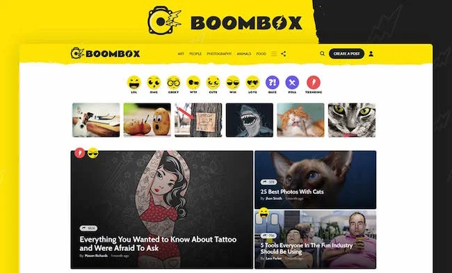 Boombox для распространения контента