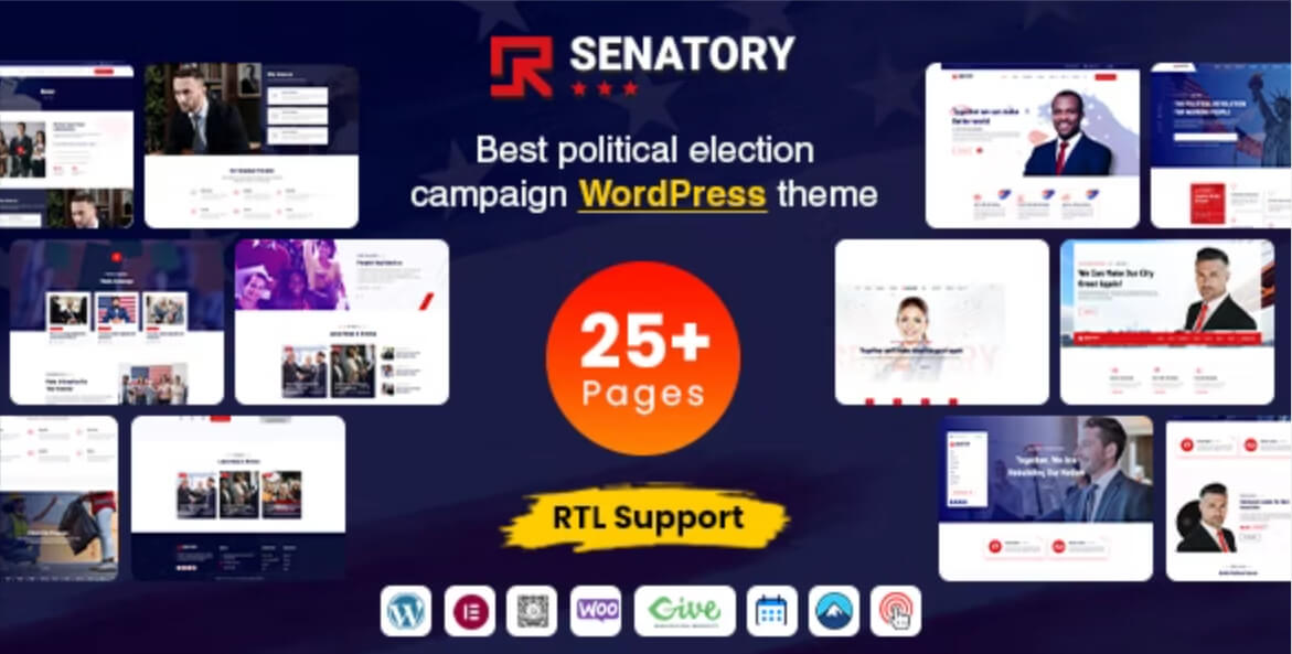 Senatory для кандидатов и политиков