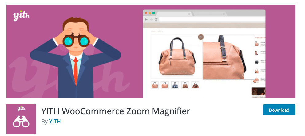 Увеличение изображений товаров в Zoom Magnifier