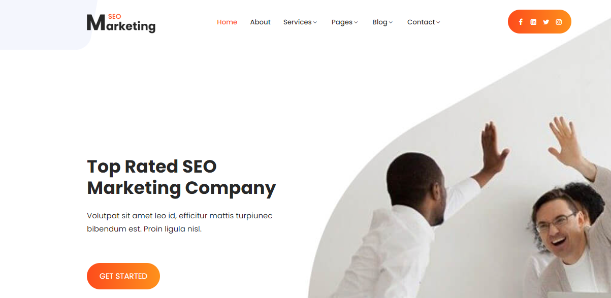 Digital Agency продвинутая и красивая