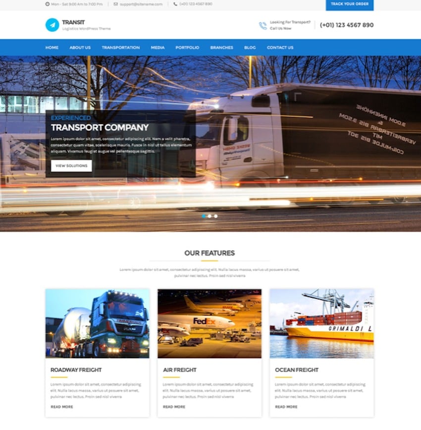 Transit Lite бесплатная для сайта