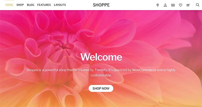 Shoppe красивая и понятная