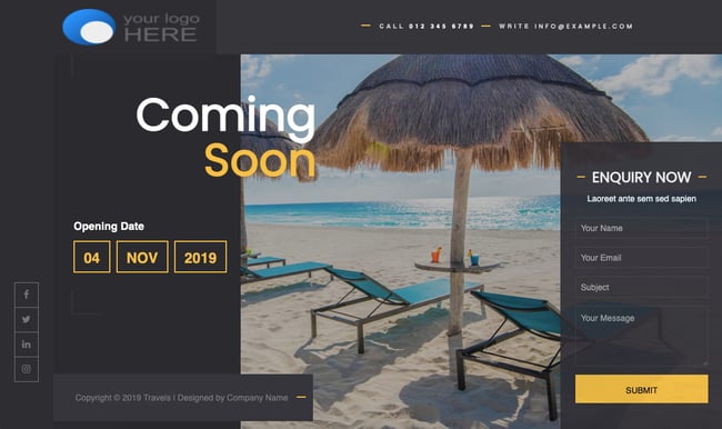 Coming Soon Lite современная