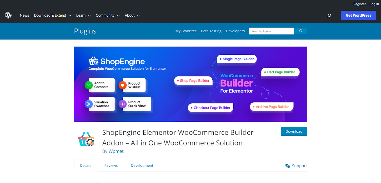 ShopEngine Elementor WooCommerce Builder Addon полезный