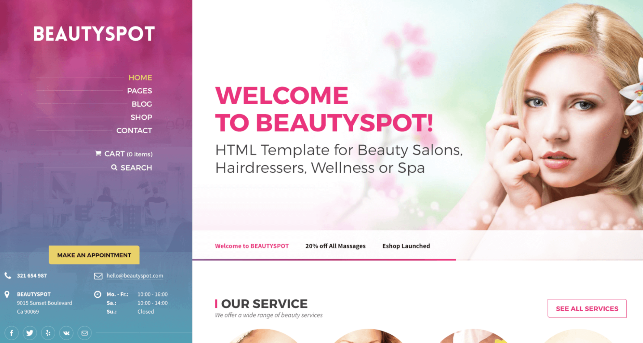 Beauty spot креативная