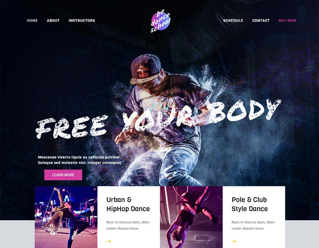 BeTheme современная