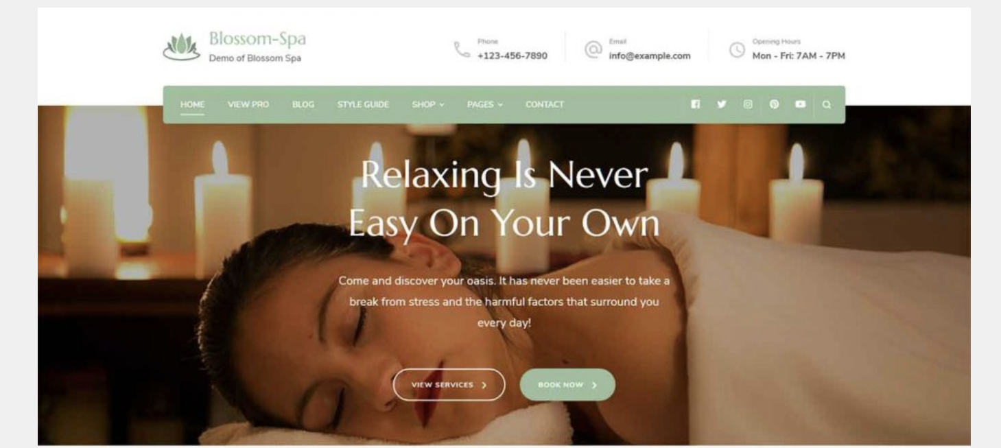 Blossom Spa функциональная