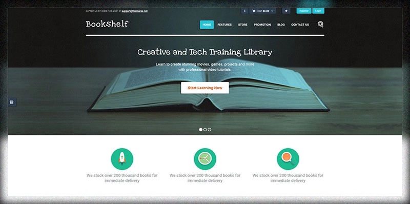 Bookshelf для продаж