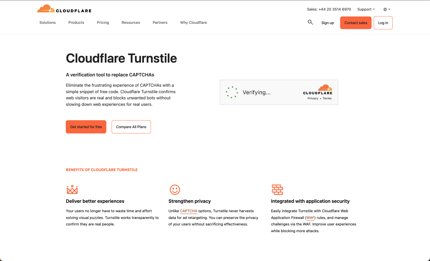 Simple Cloudflare Turnstile уникальный