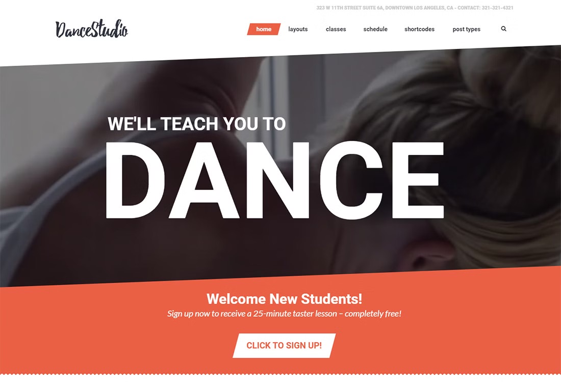 Dance Studio оптимизированная