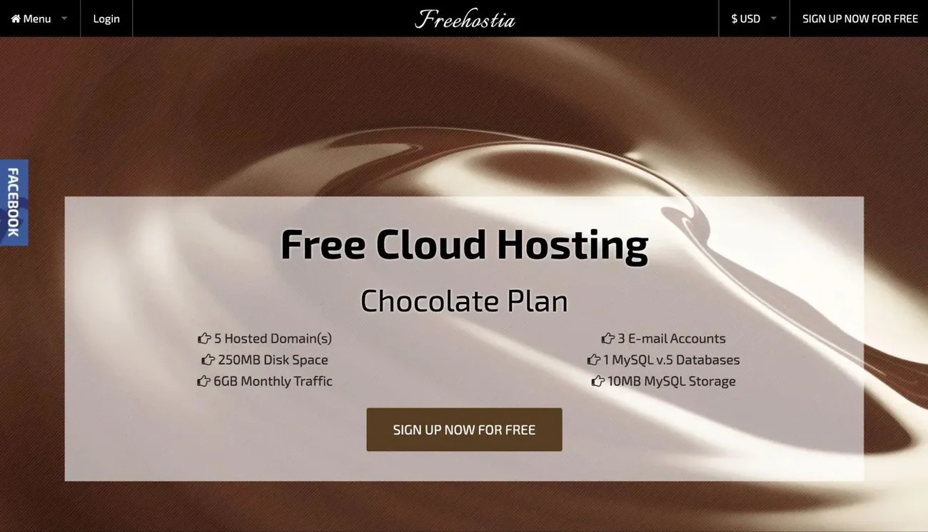 Freehostia для любых сайтов