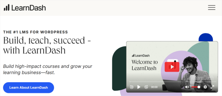 LearnDash простая