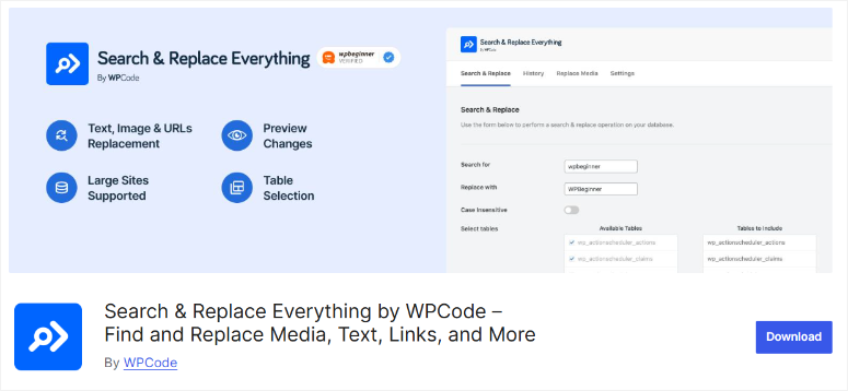 Search Replace Everything бесплатная вресия