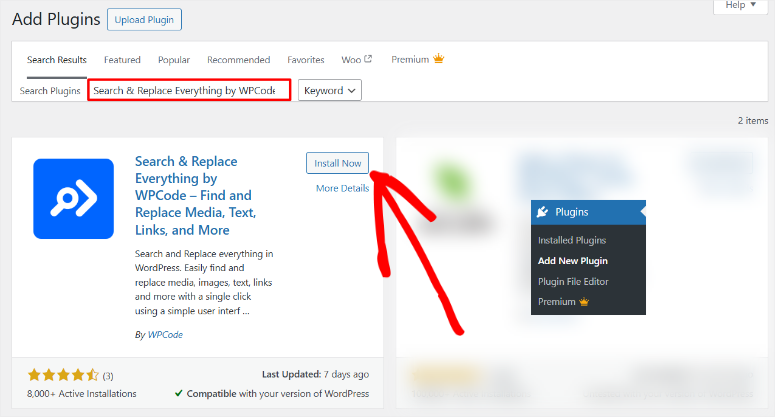 Search Replace Everything активация