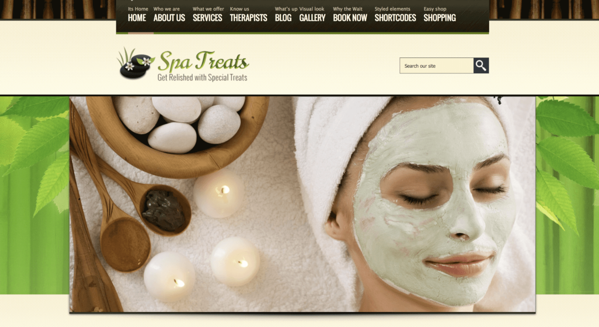 Spa Treats зеленая