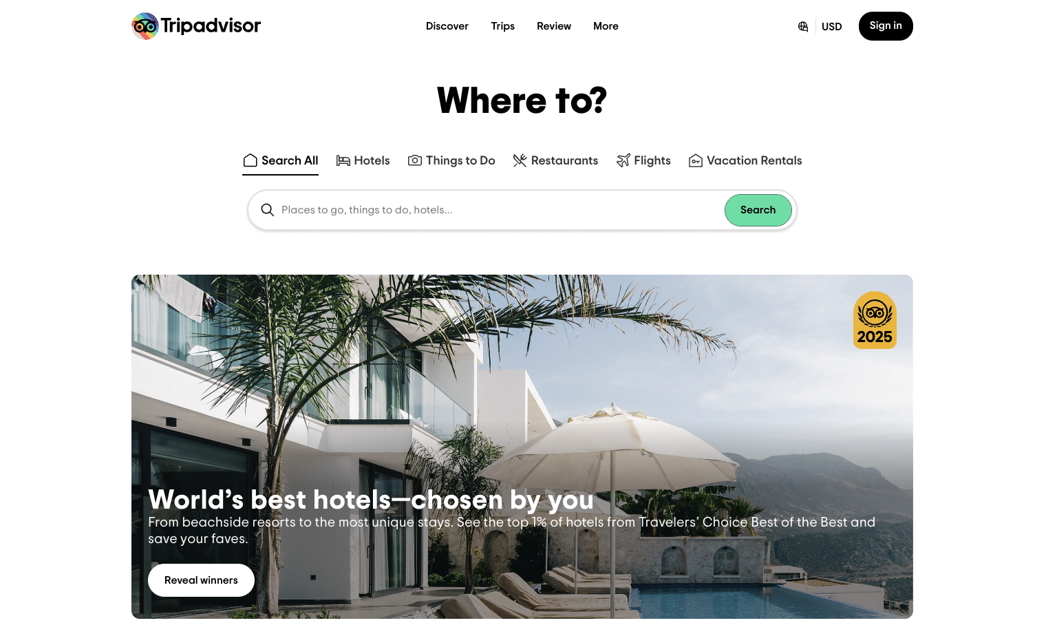 Tripadvisor сегментация