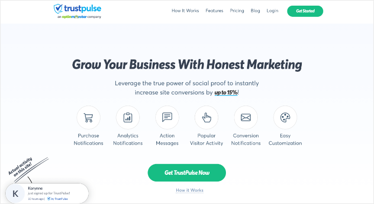 TrustPulse интересный