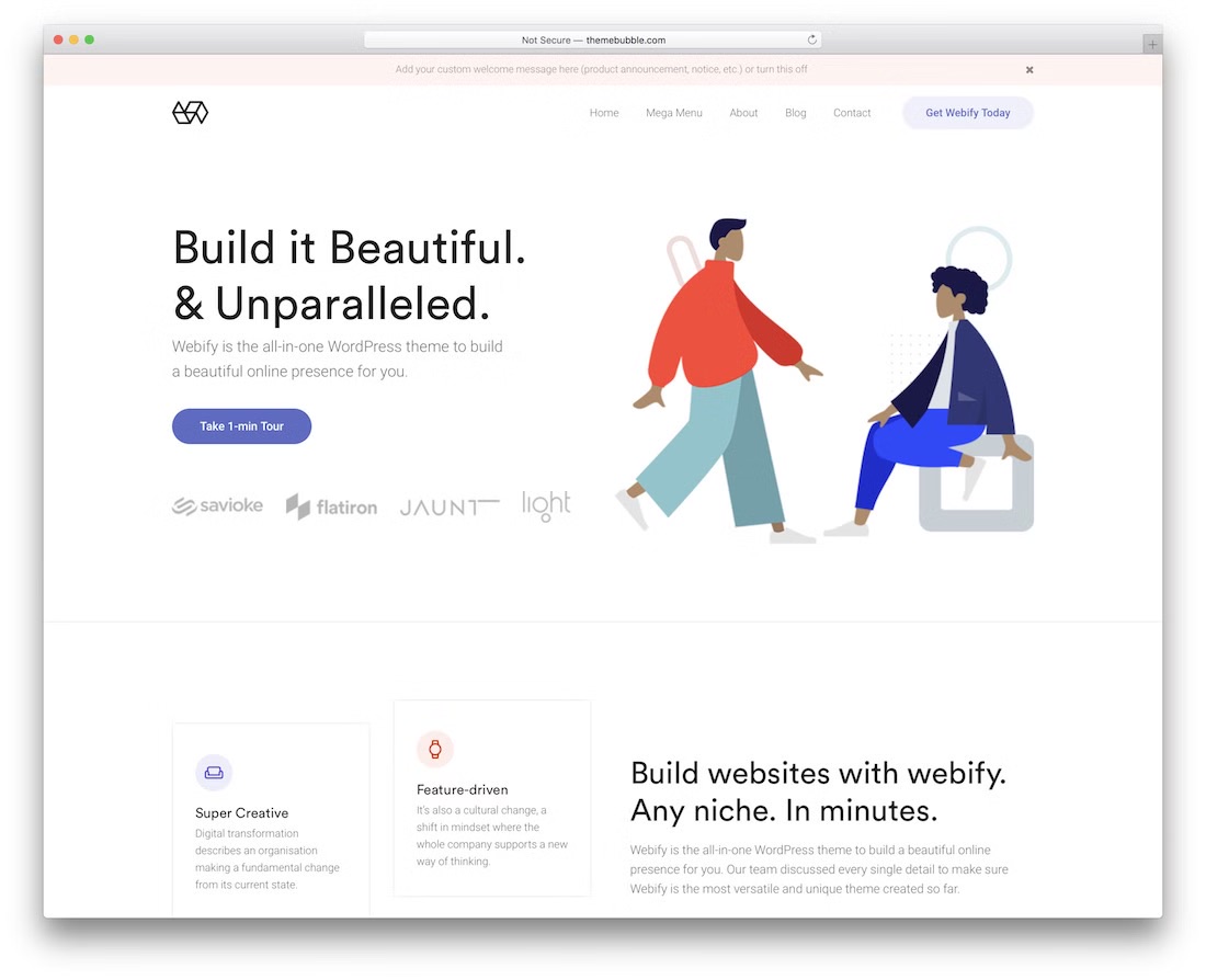 Webify простая и удобная