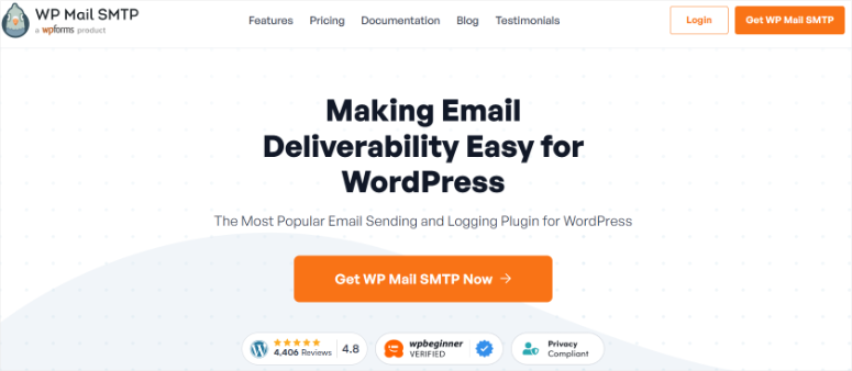 WP Mail SMTP популярный