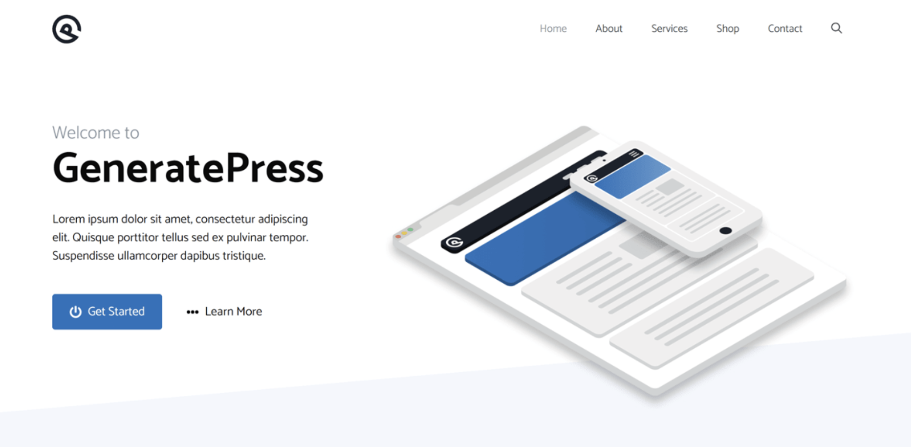 GeneratePress структурированная