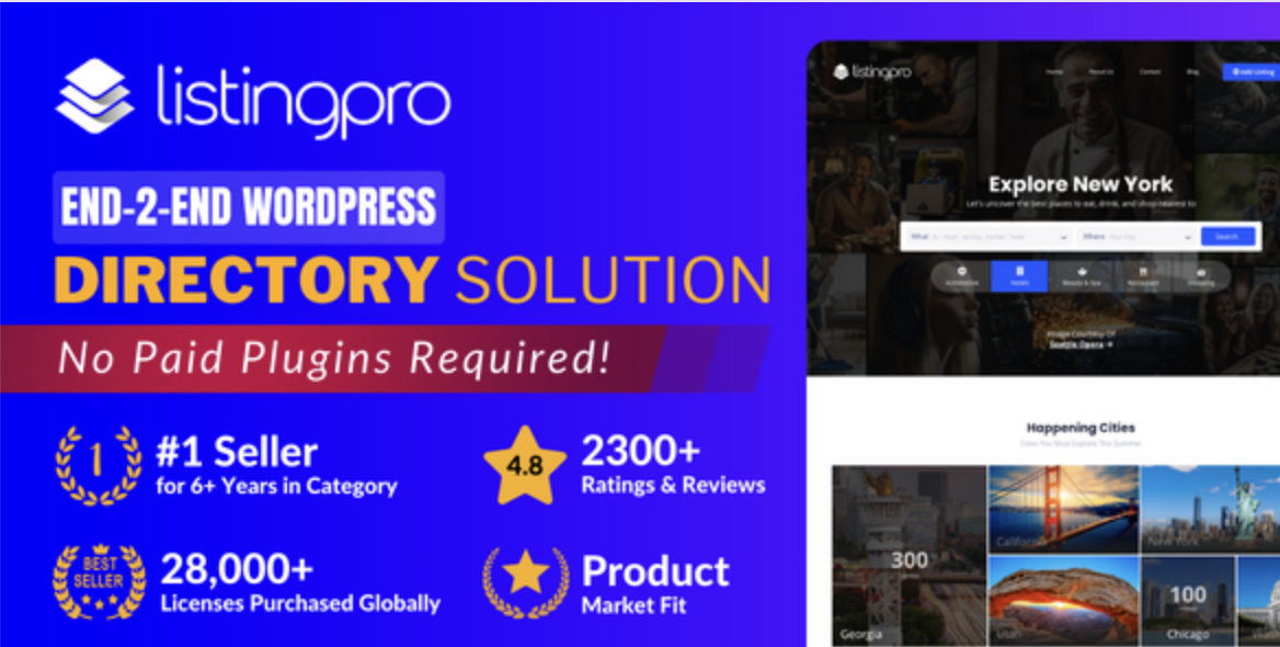 ListingPro практичная