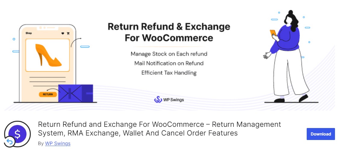 Return Refund and Exchange легкий