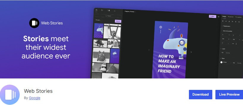 Web Stories полноценный