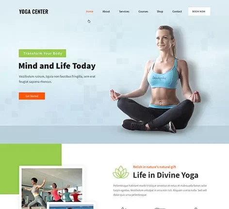 Ele Yoga лаконичная